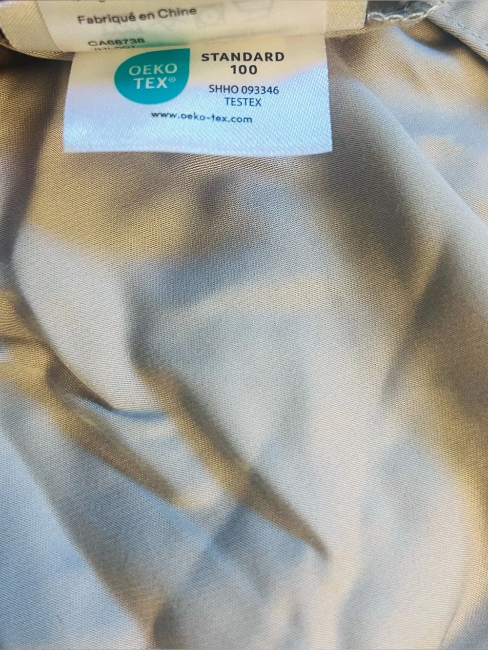NWOT Quince Light Gray Bamboo Duvet Cover!